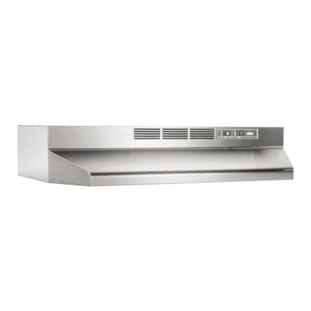 Broan-Nutone Broan 30 Inch Range Hood, Non-ducted, 2-Speed Rocker, Light, 160 CFM 413004